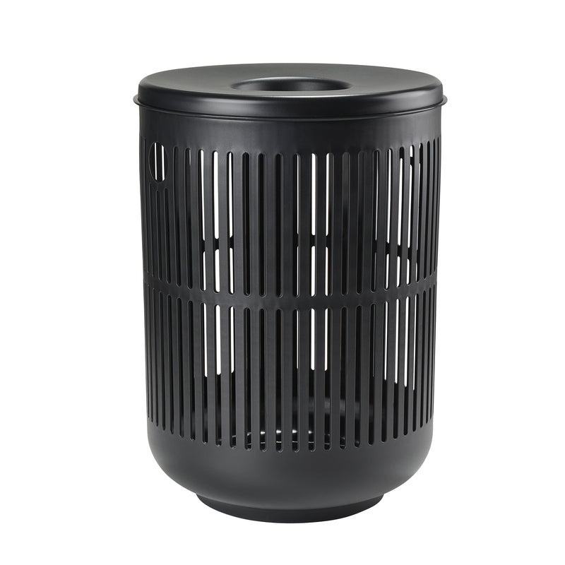 Zone Denmark - Ume Wäschekorb | inkl. Deckel / H 54 cm / black