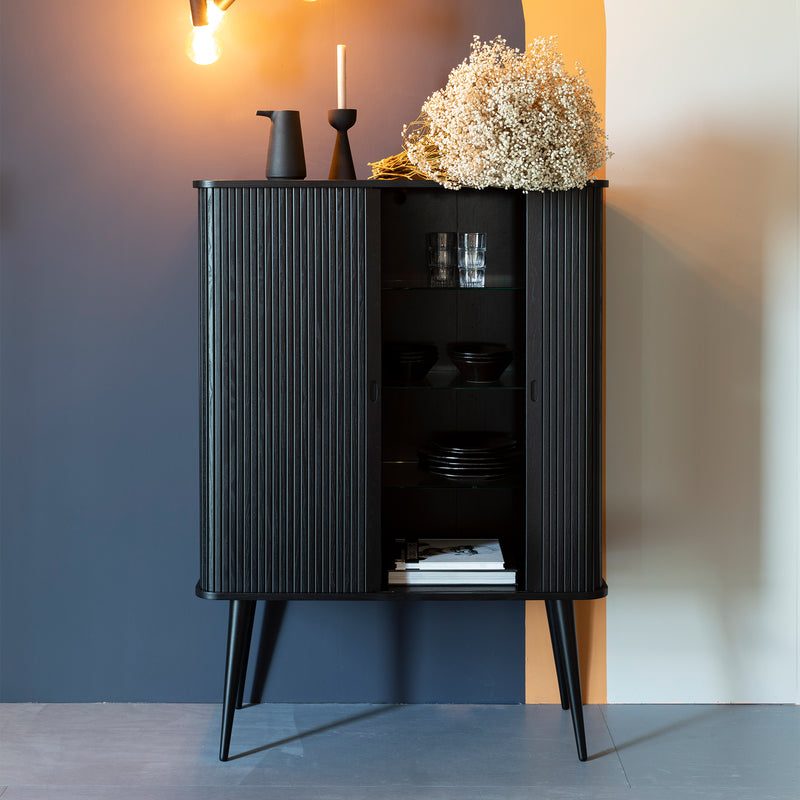 Zuiver - Barbier Highboard | schwarz
