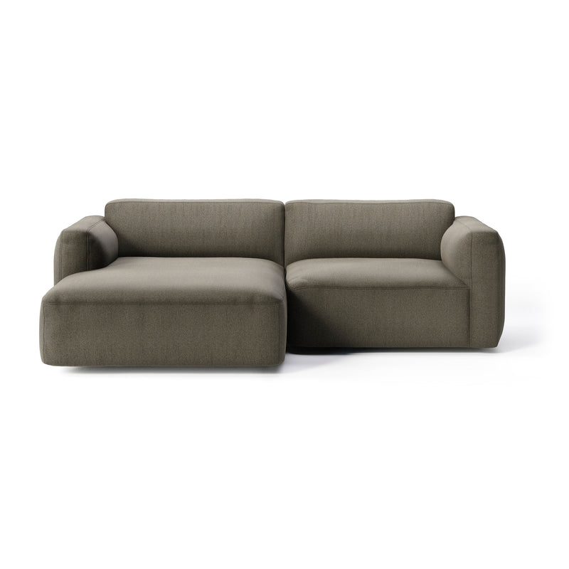 &amp;Tradition - Develius Mellow Sofa | Barnum 08 / Konfiguration C / Graugrün