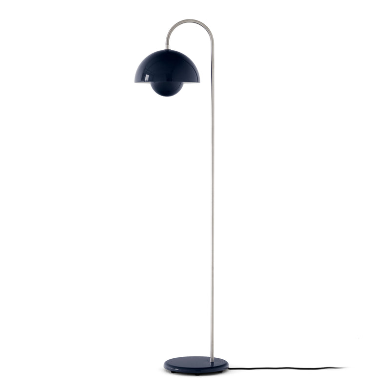 &amp;Tradition - FlowerPot Stehleuchte VP12 | stahlblau
