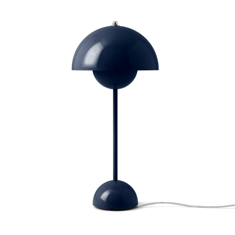 &amp;Tradition - FlowerPot Tischleuchte VP3 | stahlblau