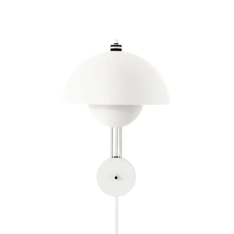 &amp;Tradition - Flowerpot Wandleuchte VP8 | matt weiß