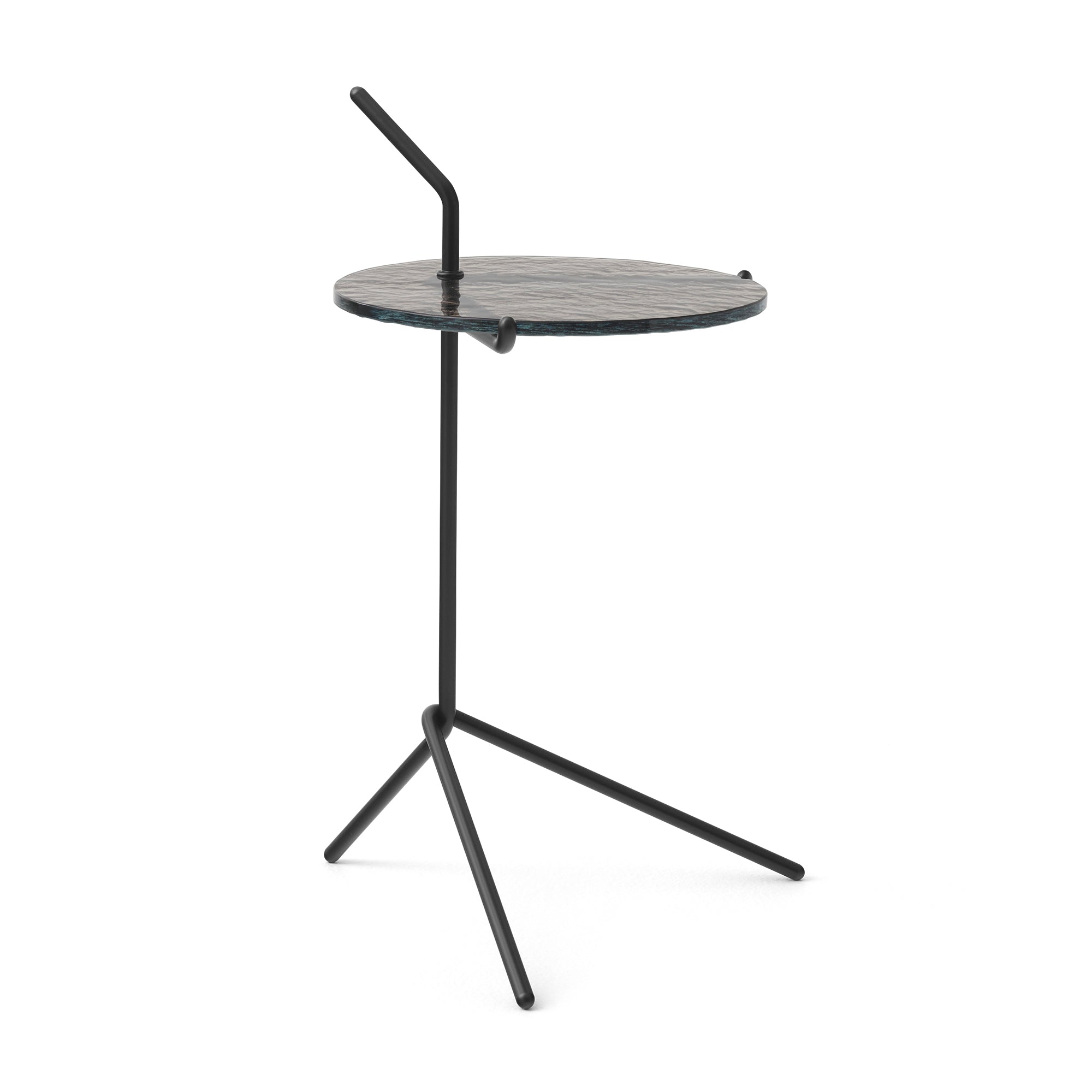 &amp;Tradition - Halten Side Table SH9 | Rauchglas / schwarz