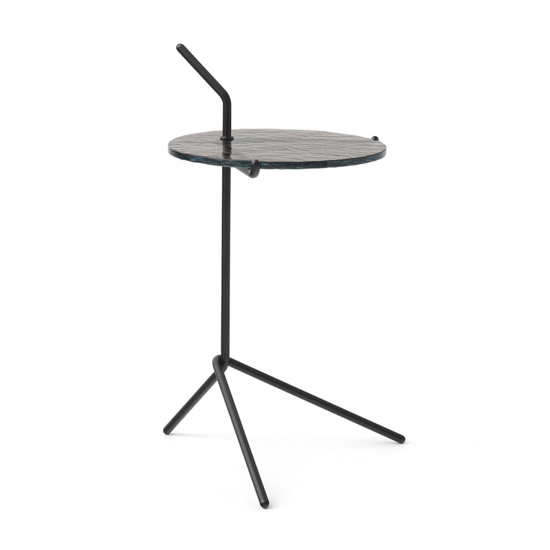 &amp;Tradition - Halten Side Table SH9 | Rauchglas / schwarz
