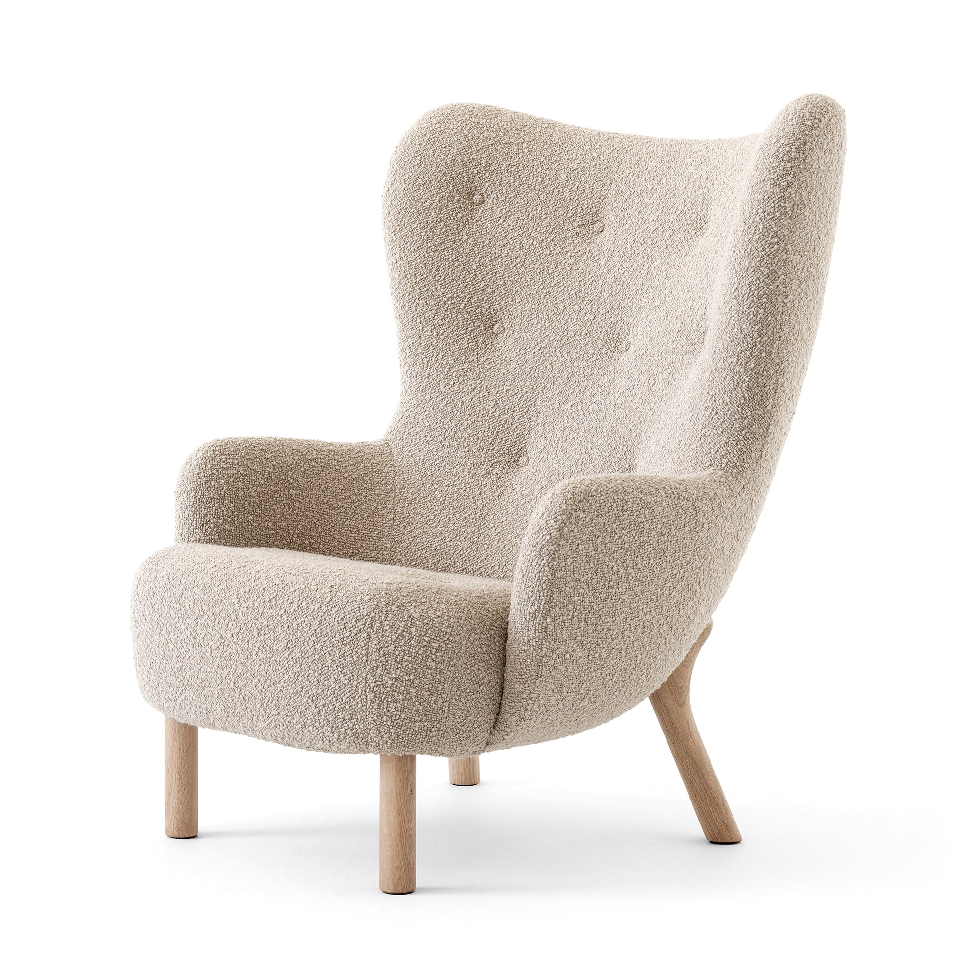 &amp;Tradition - Petra Lounge Chair VB3 | karakorum 003 / Eiche