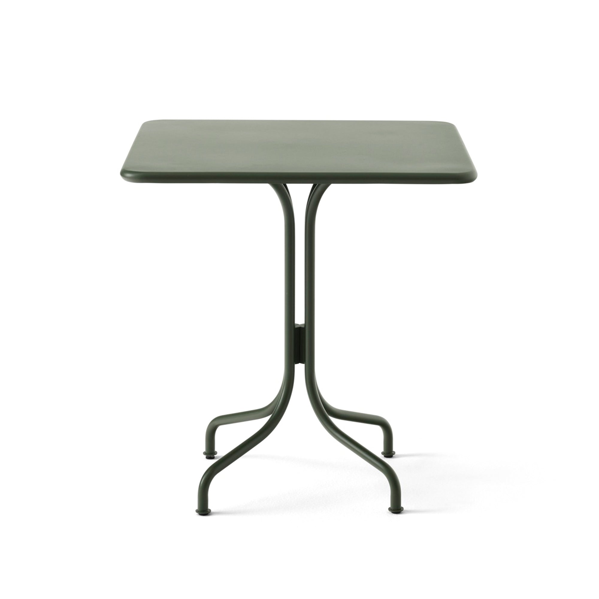 &amp;Tradition - Thorvald Outdoor Bistrotisch | quadratisch / bronze grün