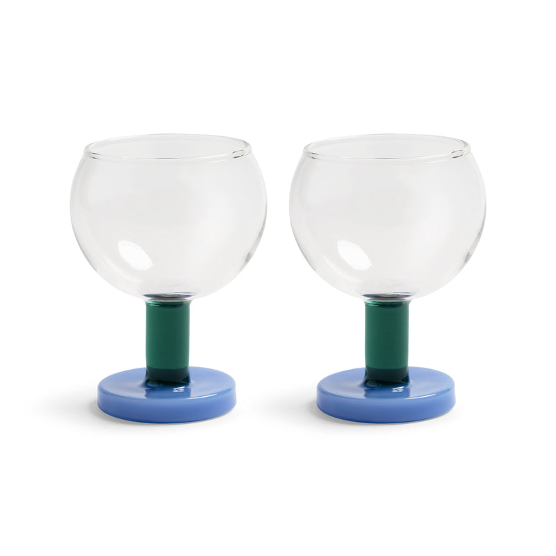 &amp;klevering - Cantine Coupeglas | blau/grün