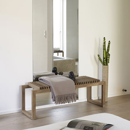 Fritz Hansen - Skagerak Cutter Holzbank | Eiche Natur
