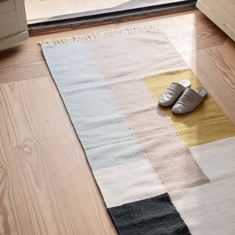 Ferm Living - Kelim Rug Squares | 180 x 70 cm / Quadrate