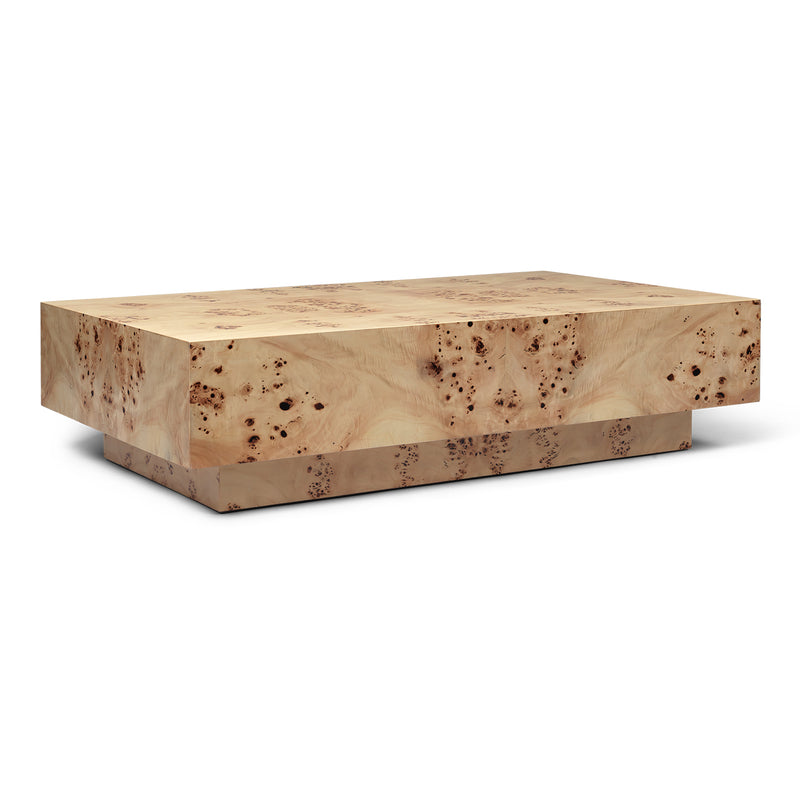 Ferm Living - Burl Coffee Table | ohne Schublade / natur