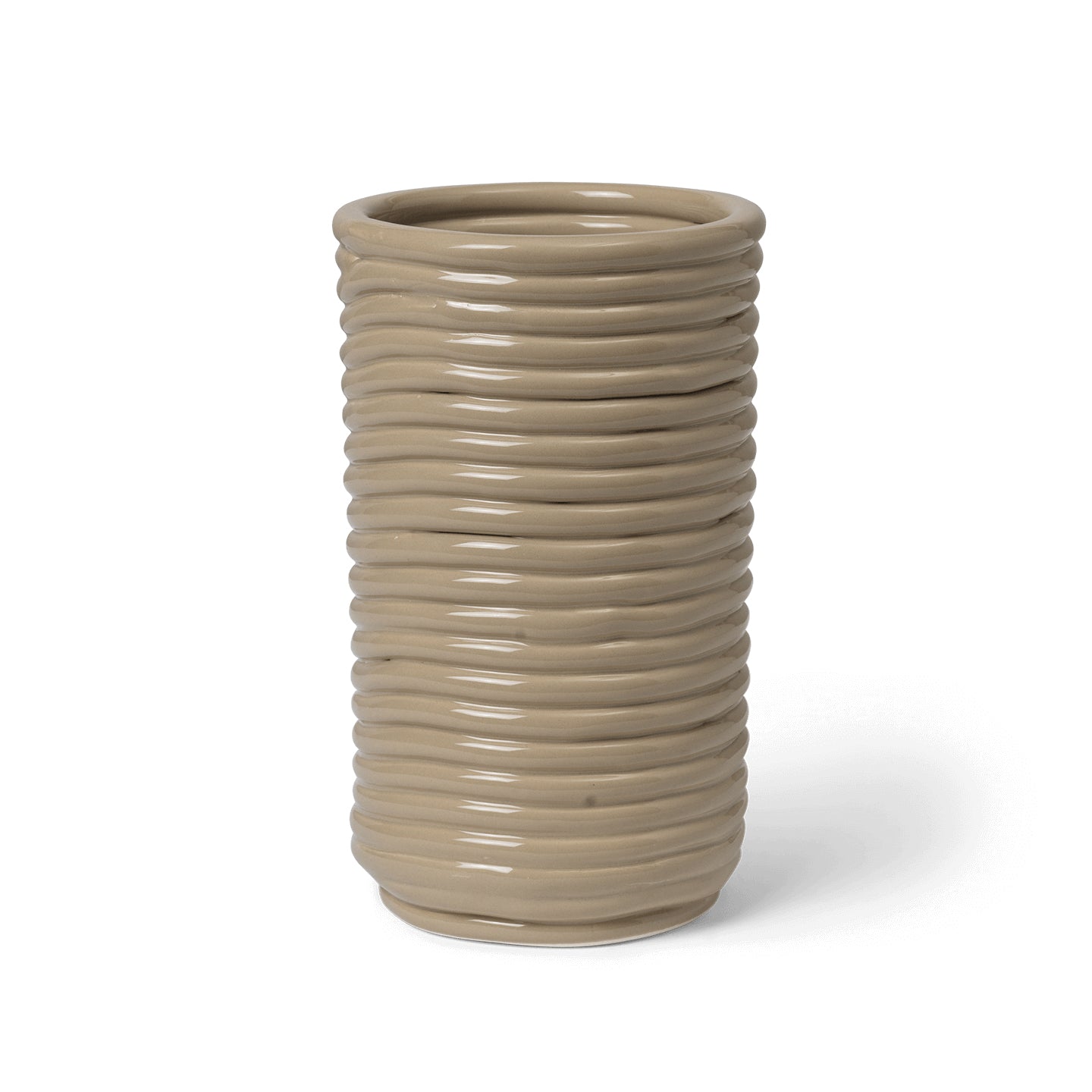 Ferm Living - Corduroy Vase | cashmere