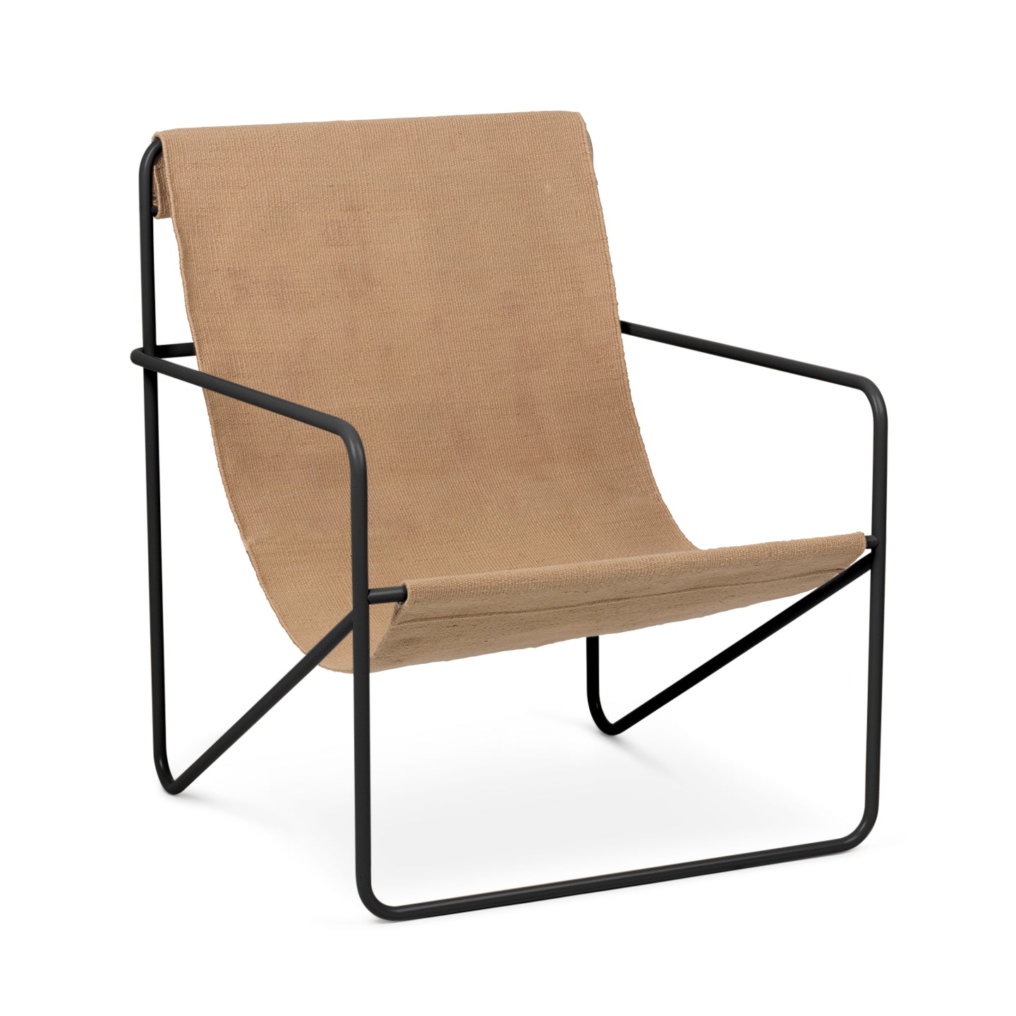 Ferm Living - Desert Lounge Chair | schwarz/solid