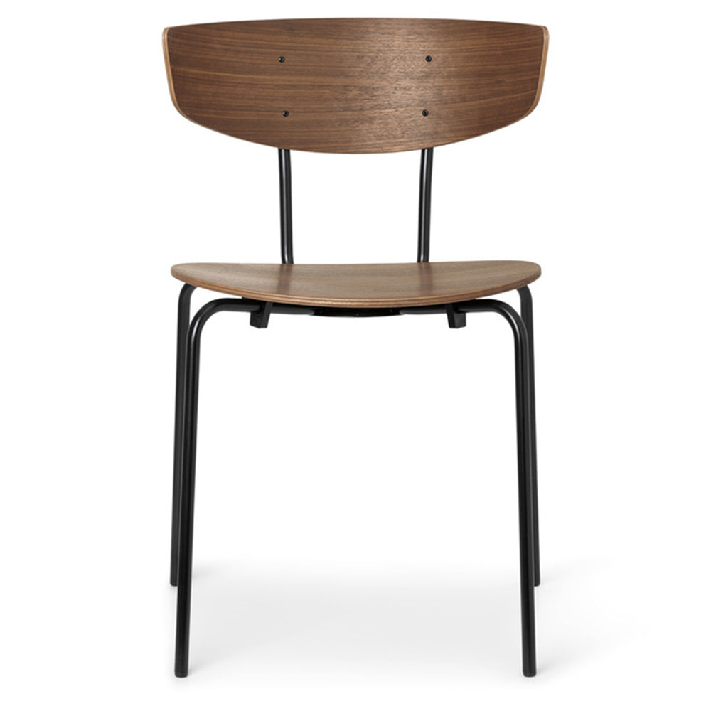 Ferm Living - Herman Stuhl | Walnuss/schwarz