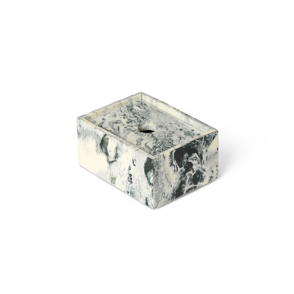 Ferm Living - Mist Box | 7,5 x 10 cm / emerald off white