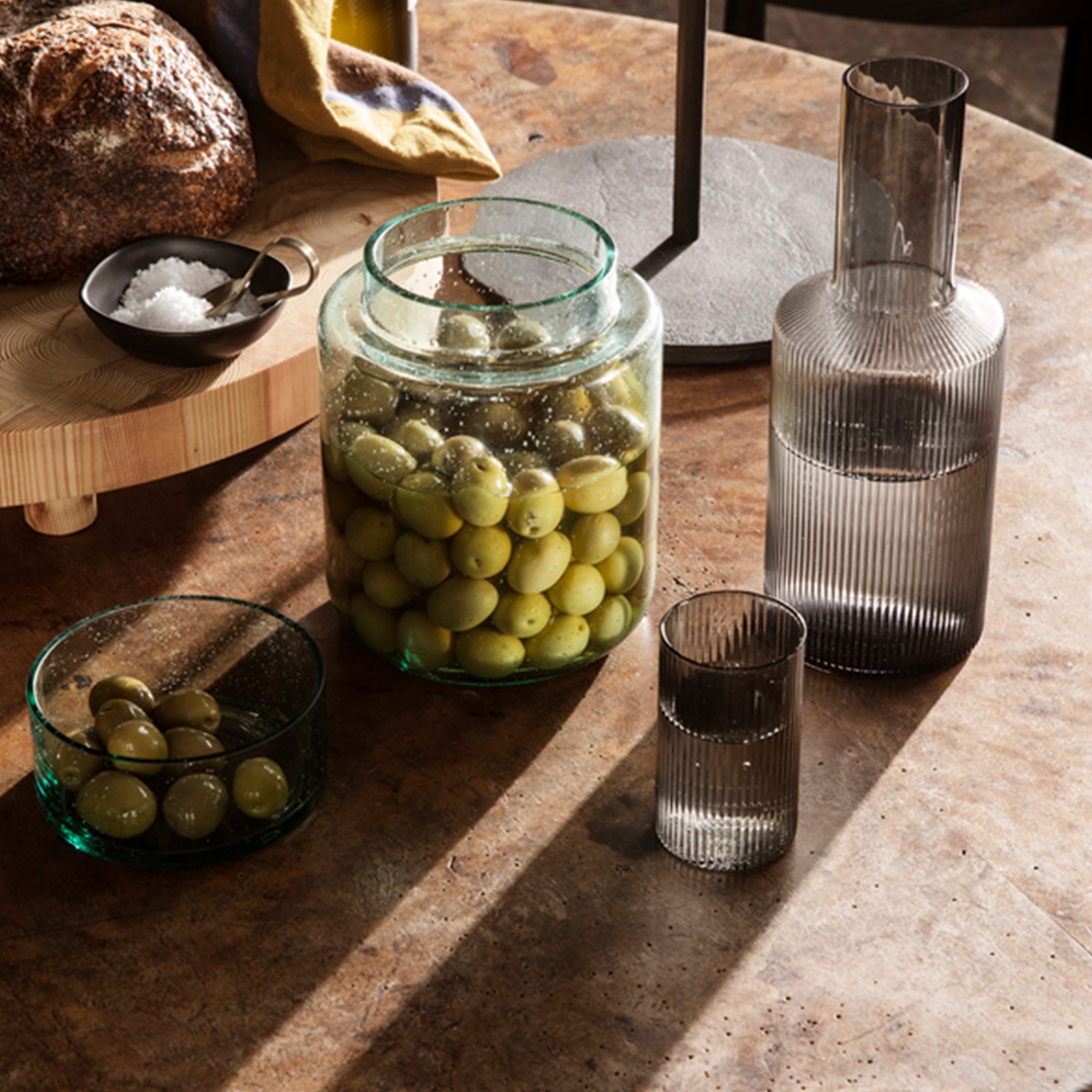 Ferm Living - Oli Glasbehälter