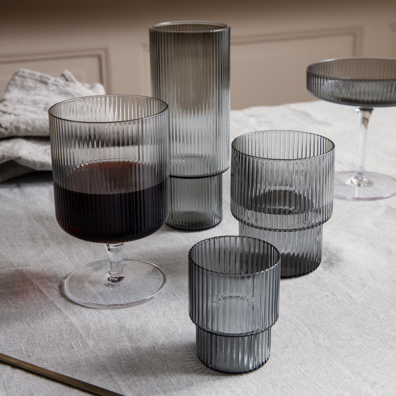 Ferm Living - Ripple Trinkgläser (4er-Set)