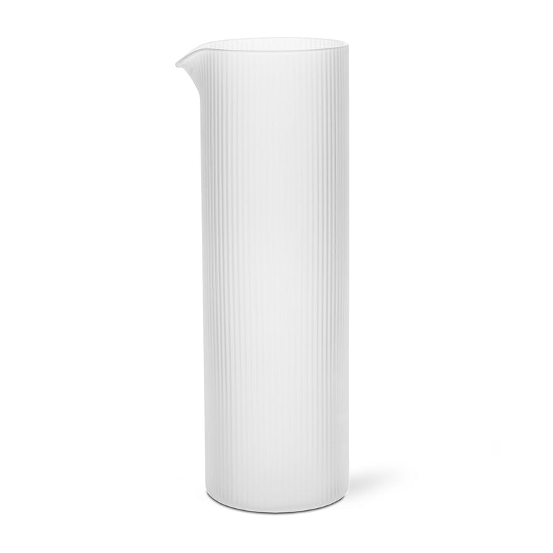 Ferm Living - Ripple Wasserkaraffe | frosted