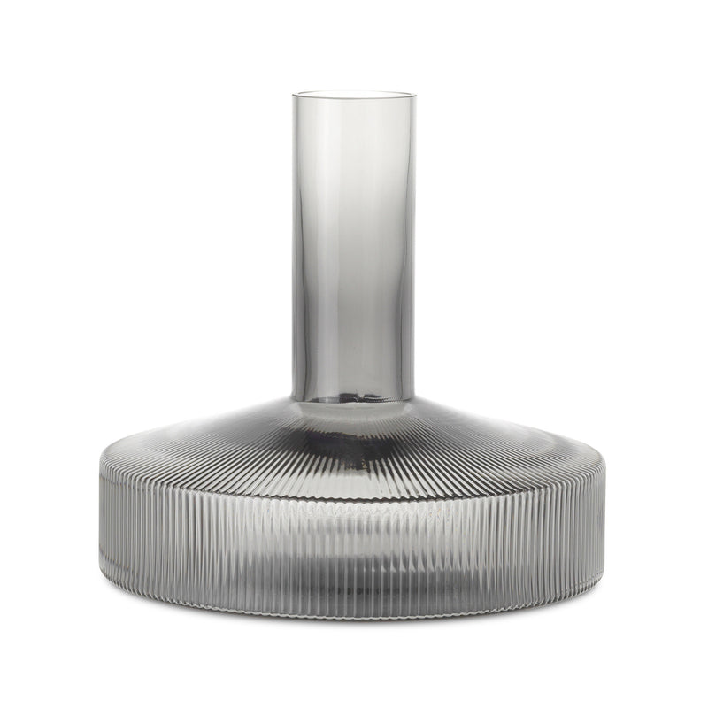 Ferm Living - Ripple Weinkaraffe | smoked grey
