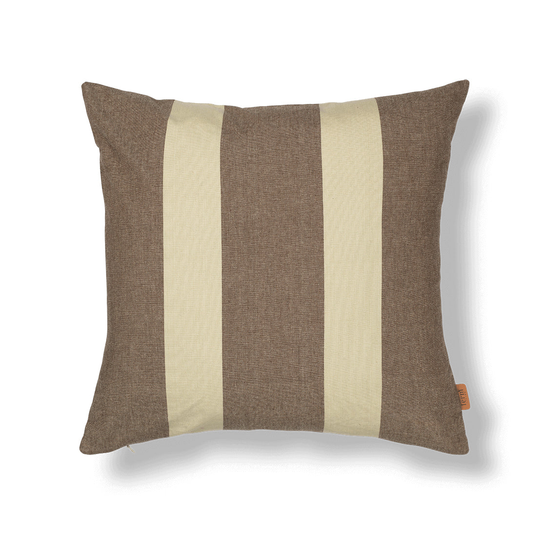Ferm Living - Strand Outdoor Kissen | carob brown