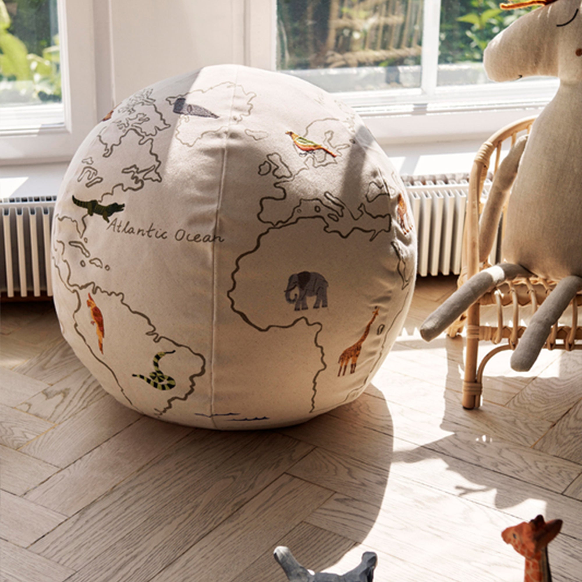Ferm Living - The World Pouf