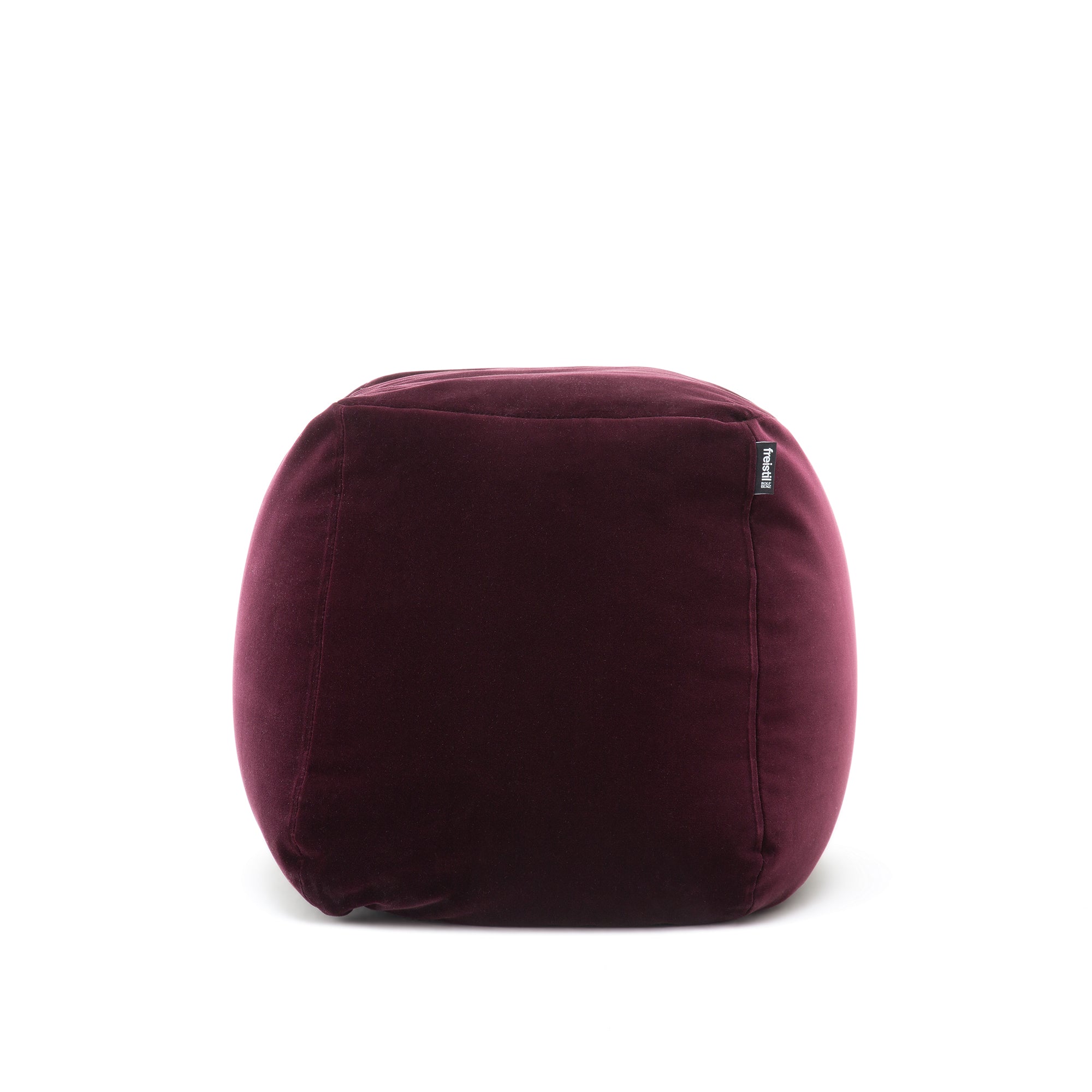 freistil - 173 Pouf | schwarzrot
