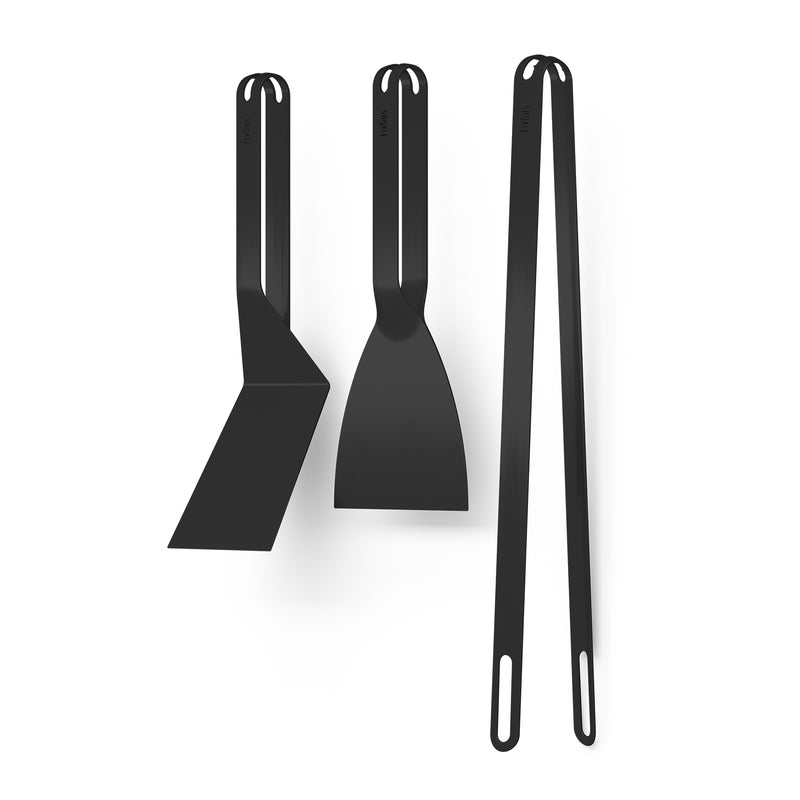 höfats - Grillbesteck-Set | schwarz