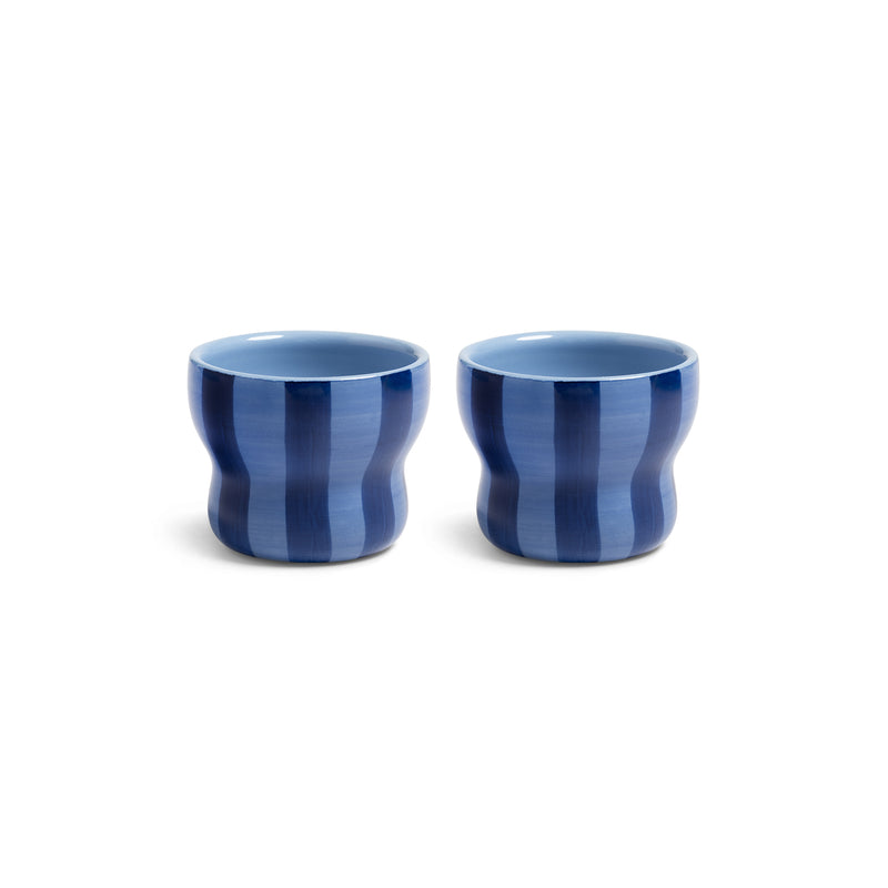 &amp;klevering - Circus Becher | 100 ml / blau