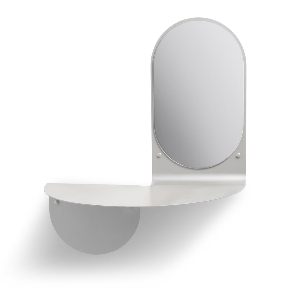 &amp;klevering - Flip Spiegel | grau
