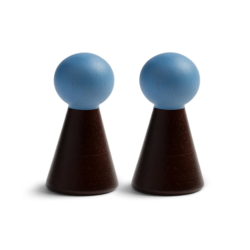 &amp;klevering - Halma Garderobenhaken | burgundy/blue
