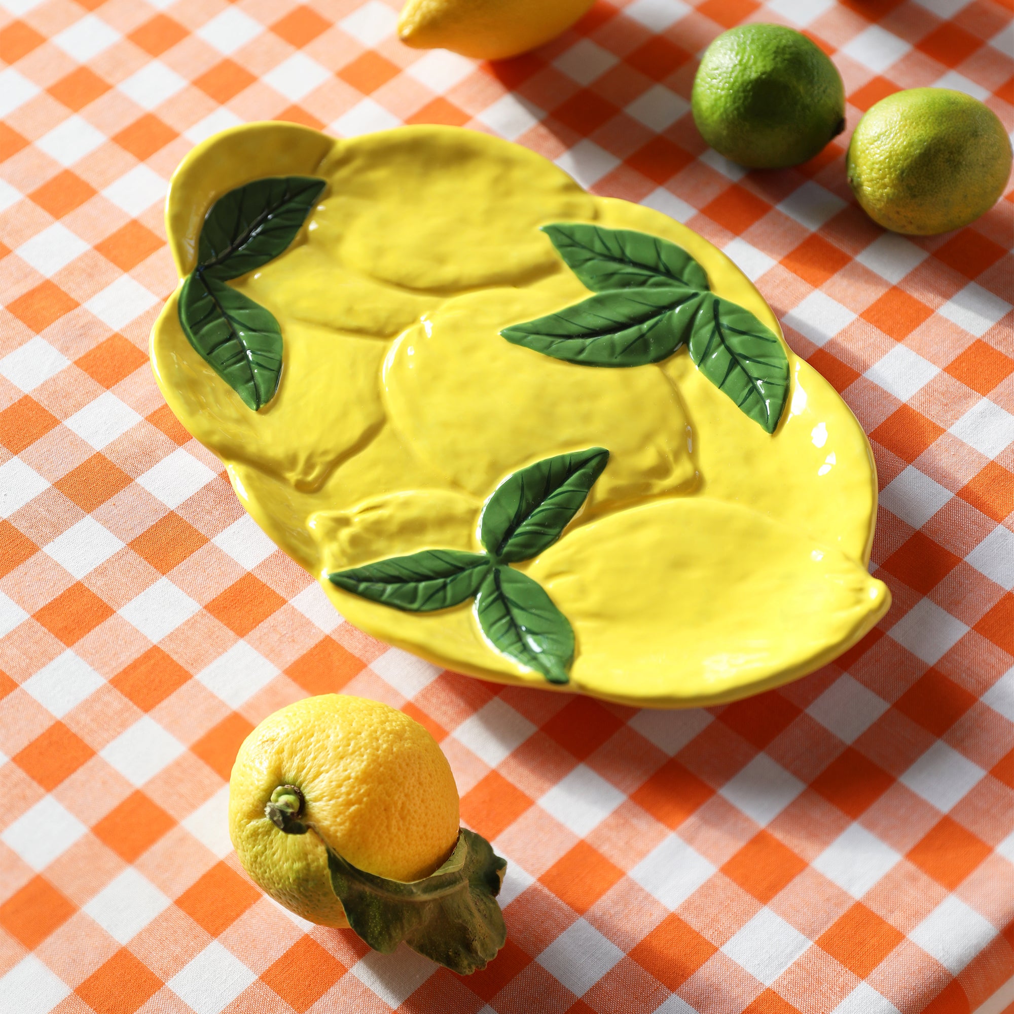 &amp;klevering - Servierplatte Lemon | 