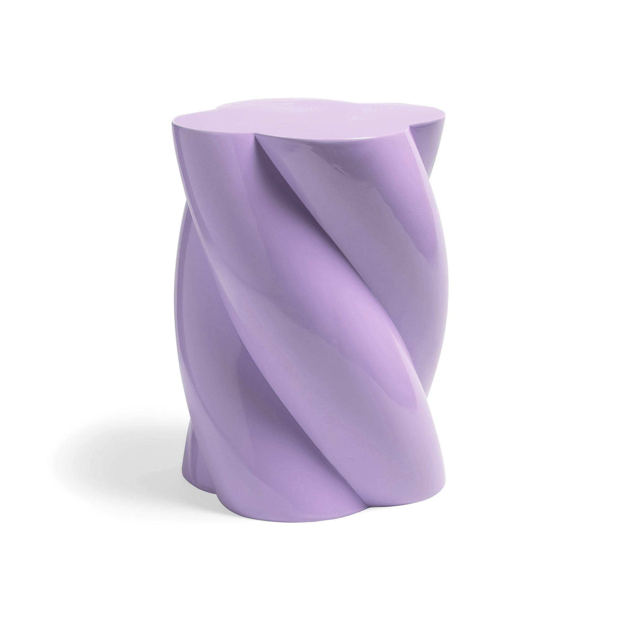 &amp;klevering - Marshmallow Beistelltisch | 40 x Ø 29 cm / lila