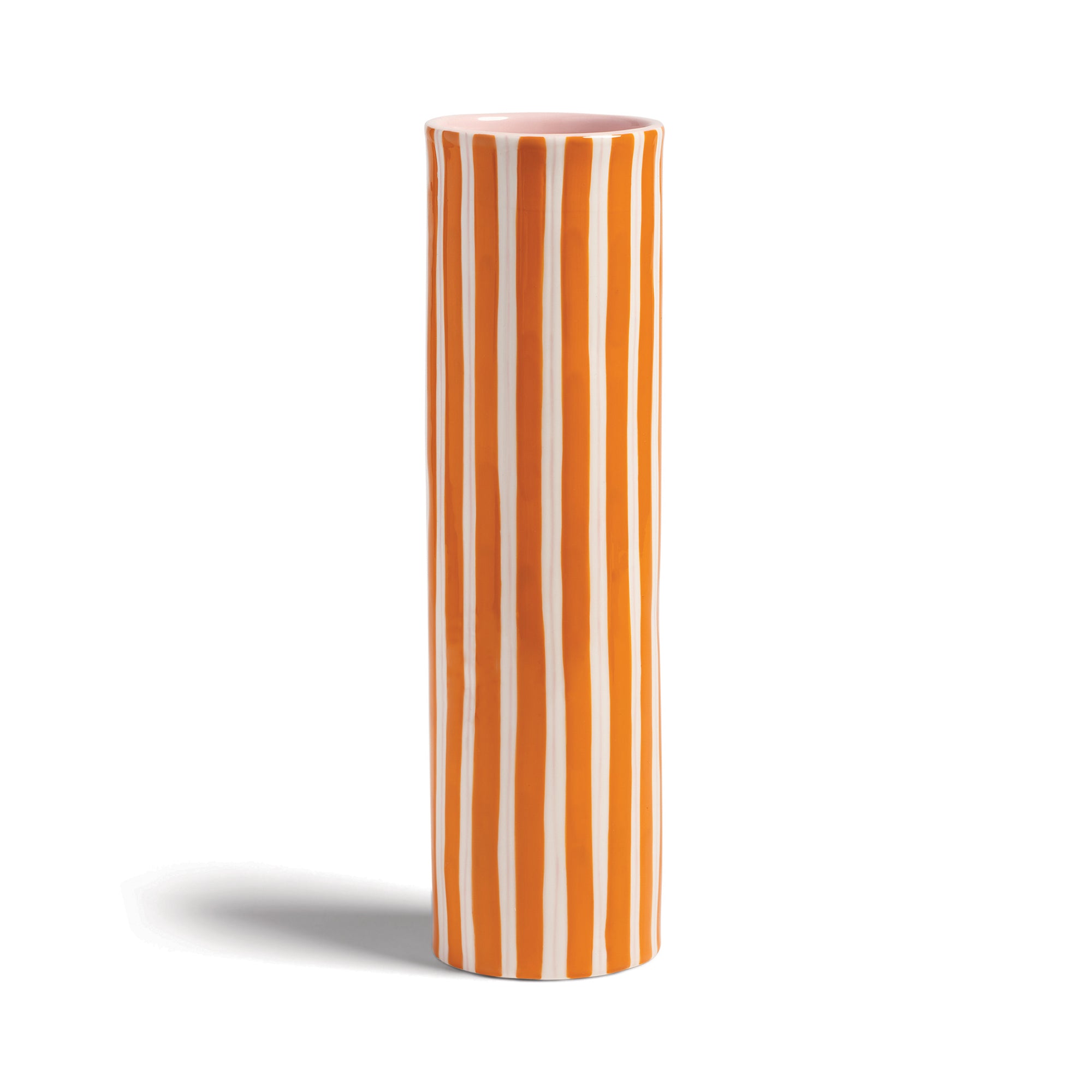 &amp;klevering - Ray Vase | 28,5 x Ø 8 cm / orange