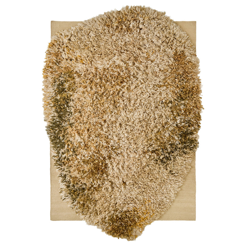 nanimarquina - Alga Teppich | 211 x 338 cm / ocker