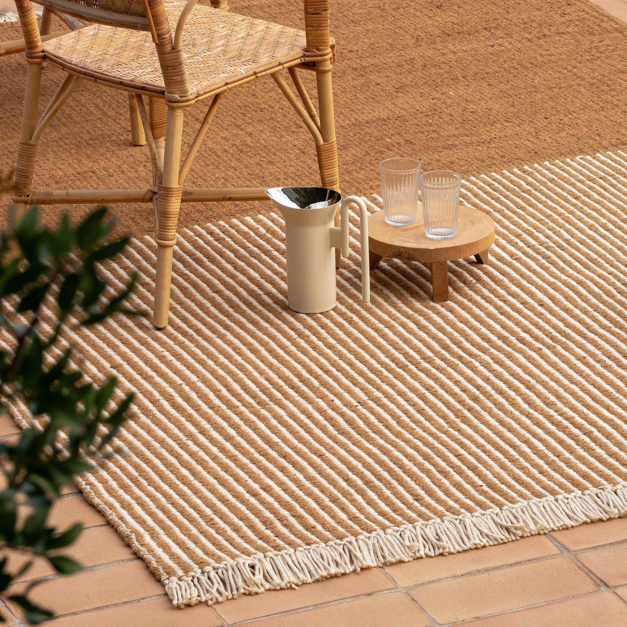 nanimarquina - Garden Outdoor Teppich | natur