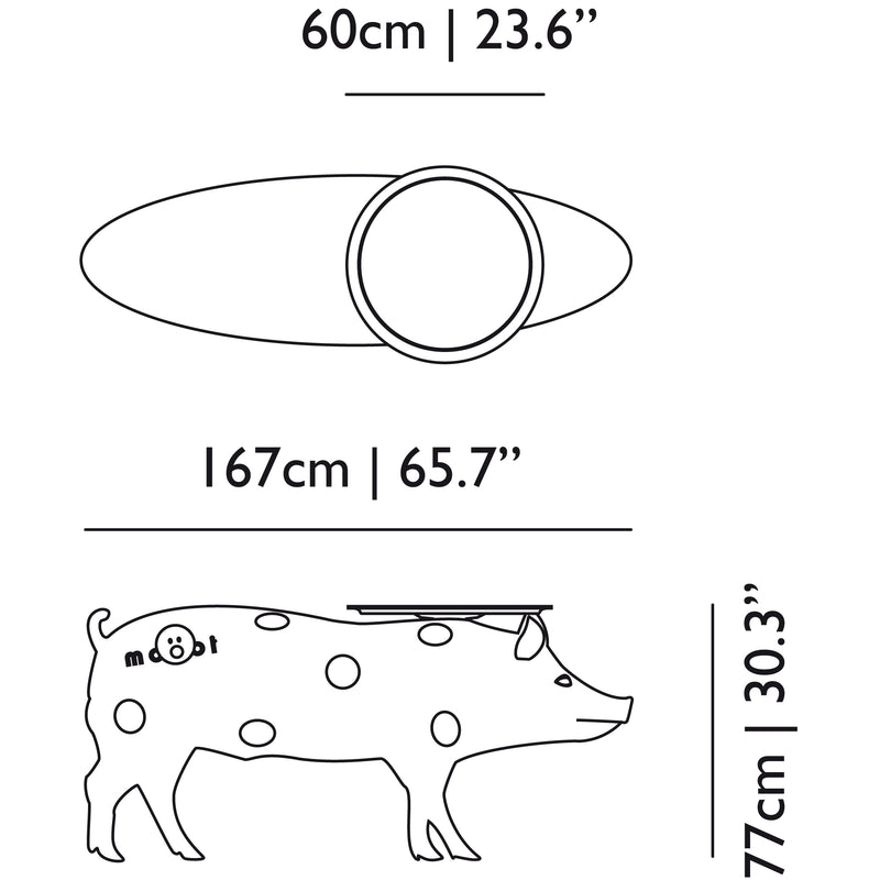 Moooi - Pig Table